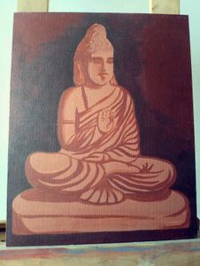 Buddha Canvas Painting