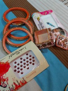 Bangles &amp; Bindi Set