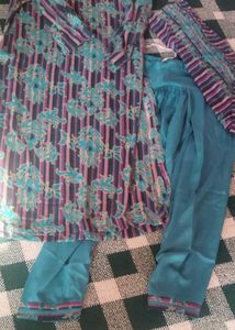 Floral Kurta Set for winters