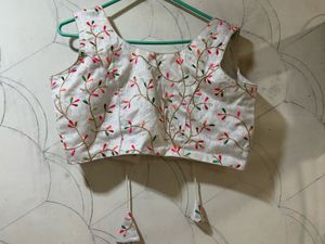 Embroidered Floral Blouse