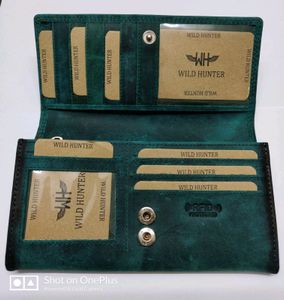 WILD HUNTER LEATHER CLUTCH