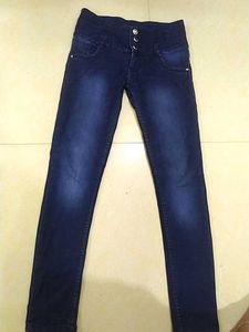A Night Waist Blue Jeans