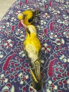 Paper Machete Bird Decor (Set of 2)