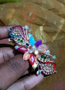 Multi Coloured Plucker Clip