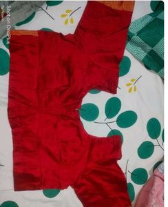 New Cotton Red Blouse