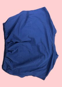 Blue Crop Top