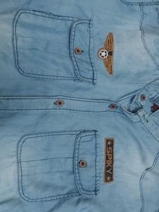 Denim &#34;Spiky&#34; Shirt 👔