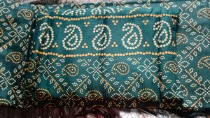 Bandhani print dress material