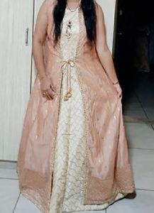 Traditional Gown With Koti Set