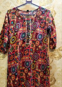 Multicolour Kurti.Size 38.Length 40.