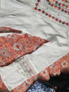 Embroidered White Top