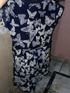 Butterfly Print Dress