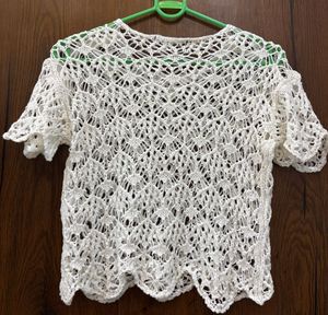 Mesh Crop Top