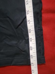 Peter England Men's Casual Black Pants