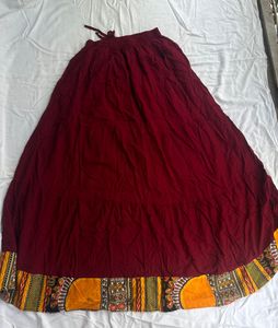 Bohemian Ghagra Skirt For Rajasthan Trips