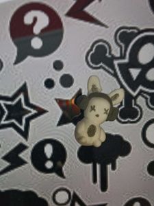A Cute Bunny Charm 🐰 Wearing Headphones