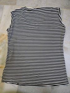 Striped Sleeveless Top