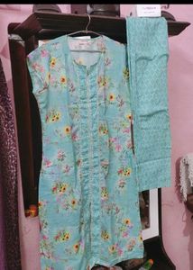 Floral Print Kurta Set