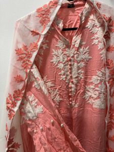 Elegant Embroidered Kurta Set