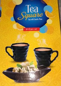 Black &amp; Gold Coffee Cup Set - Brand New!