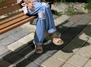Ripped Denim Jeans