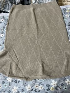 Patterned Knit Skirt