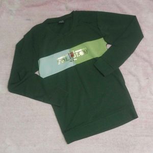 Green Follow Crewneck Sweatshirt