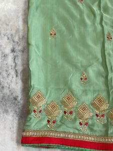 Washable Fully Work Saree