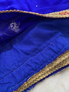 Partywear Blue Saare