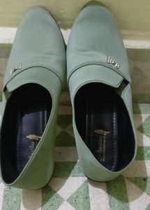 Cute Green Casual Shoes