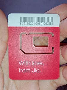 Nail Stickers &amp; Art Glitter With Jio Sim &amp; Sticker