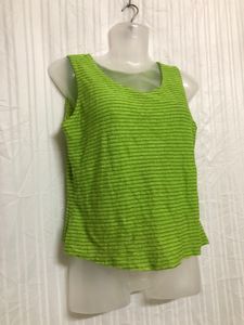 Fluorescent Green Sleeveless Top