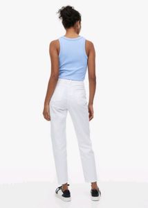 H&amp;M Mom Loose Fit Twill Trousers