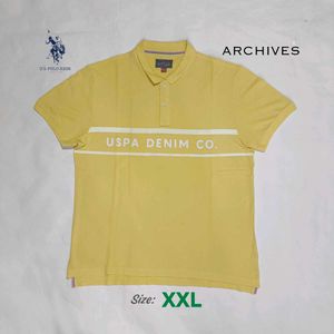 U.S POLO ASSN Yellow T-shirt