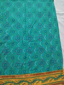 Green Printed Kurti