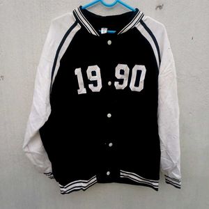 ⚫️Varsity Jacket - Black & White