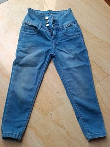 High Waist Denim Jeans