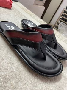 BANYY Pure Leather Slipper Size 6 To 10 Available