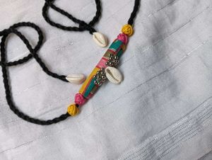 Seashell Fabric Jewelry Set