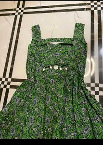 Green Paisley Sundress