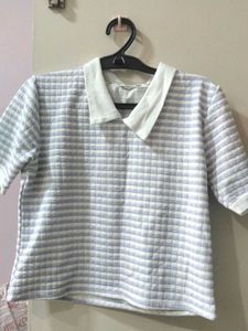 Cute Checkered Crop Top