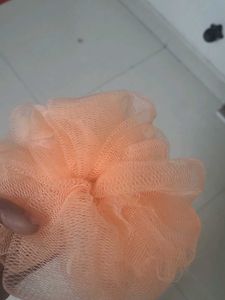 Peach Bath Loofah