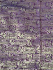 Purple Banarasi Saree