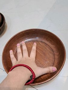New Wooden Antique Bowl Set Of 3
