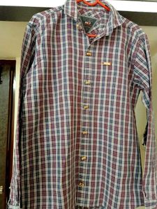 Mens Checked Casual Shirt