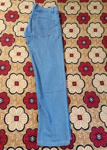 Light Wash Blue Denim Jeans