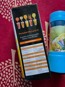 Portable Electric Juicer Machine