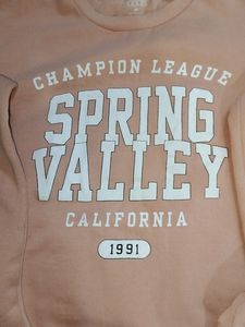 Peach Color Sweatshirt