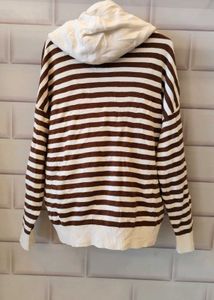 Striped Hoodie Sweatshirt