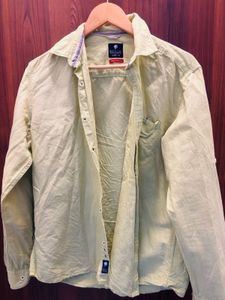 NETPLAY Cotton Linen Shirt